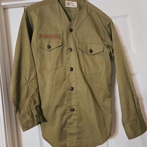 Vintage Boy Scouts Of America No Iron Shirt